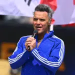 Robbie Williams responds to cocaine use accusations for his viral video during the World Cup final: “It was unprofessional”