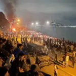Así ha narrado la SER un momento de tensión en el lado marroquí de la frontera: “La gente empieza a correr”