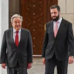 Guterres praises the transition in Syria and calls on Israel to respect its territorial integrity