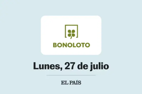 Bonoloto: check Monday, July 27 draw