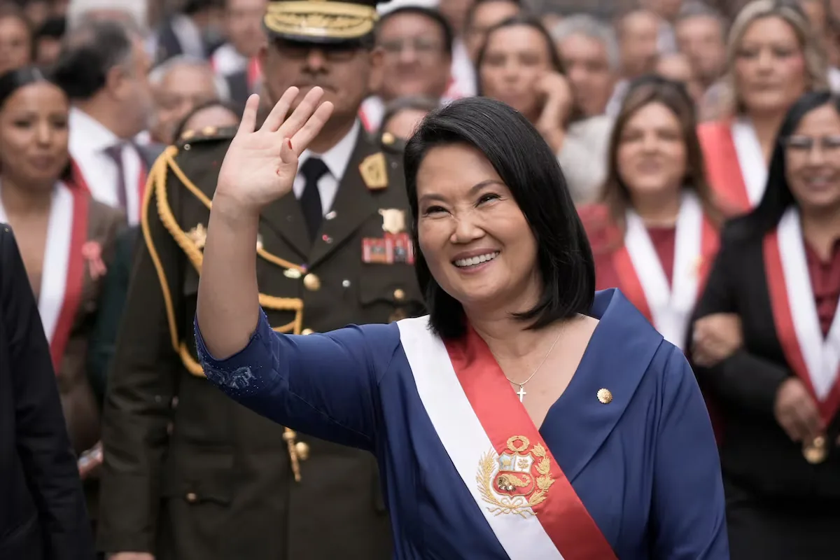 Keiko Fujimori inaugurates her Government with a firm hand on security, public works, and state aid against inequality