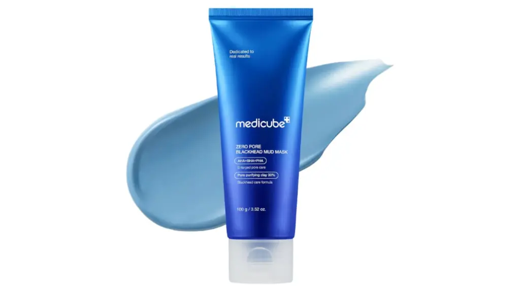 Est mascarilla facial exfoliante Medicube ofrece resultados en tres minutos.