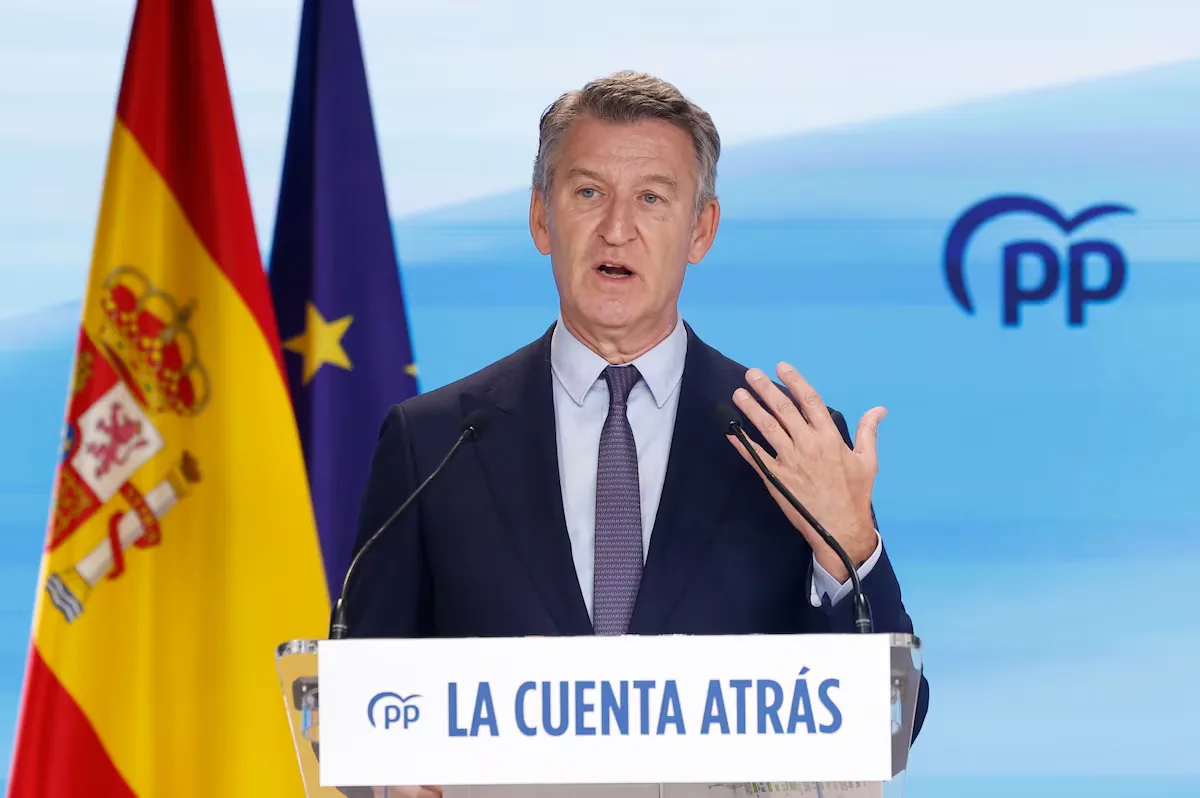 Feijóo promises a "total cleanup" in the Government and hopes to vote "on more occasions" with Vox and Junts in Congress