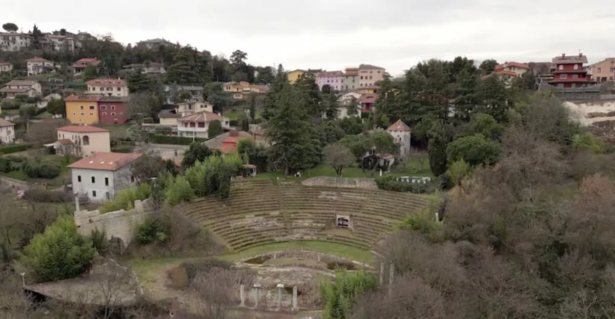 The incredible story of the man who built a fake Roman theater in Italy and sold tickets to visit it
