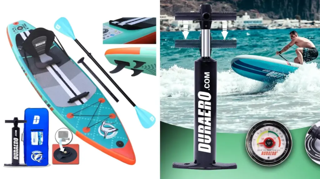 inflatable paddle surfboard