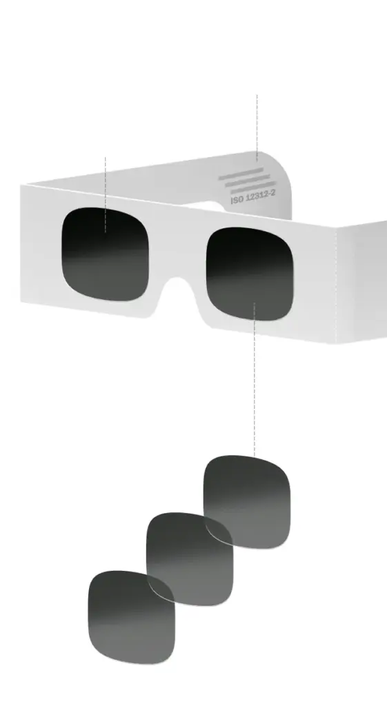 Why eclipse glasses are the only safe protection for looking at the Sun