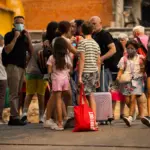 When “evacuation” is the word of the day: children, disabled neighbors, dogs and also authorities
