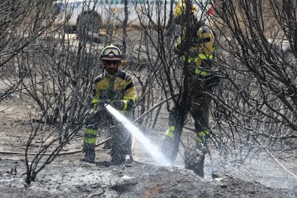 Azcón, on the Orés fire: “Today is the first day we breathe”