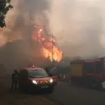 France fights against three large active fires in the south of the country