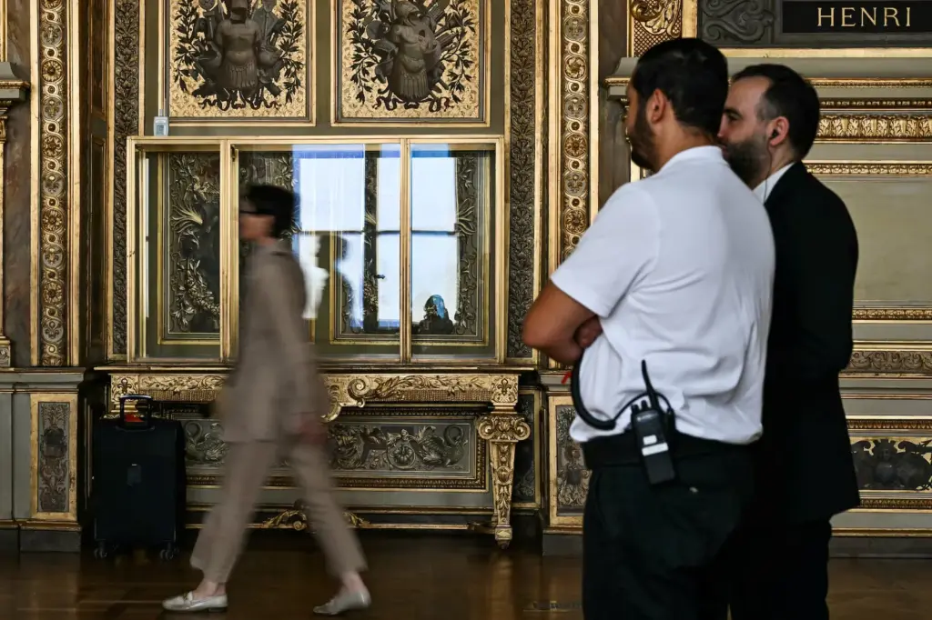 The Apollo Gallery of the Louvre Museum reopens nine months after the spectacular theft of the Crown Jewels