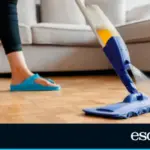 Goodbye to the mop bucket: this is the mop with sprayer and double tank that leaves the floor spotless for €19.99
