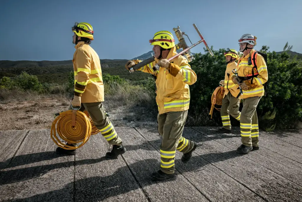 A 9/11 firefighter in the Mediterranean: the volunteer brigade on the front line of the fires