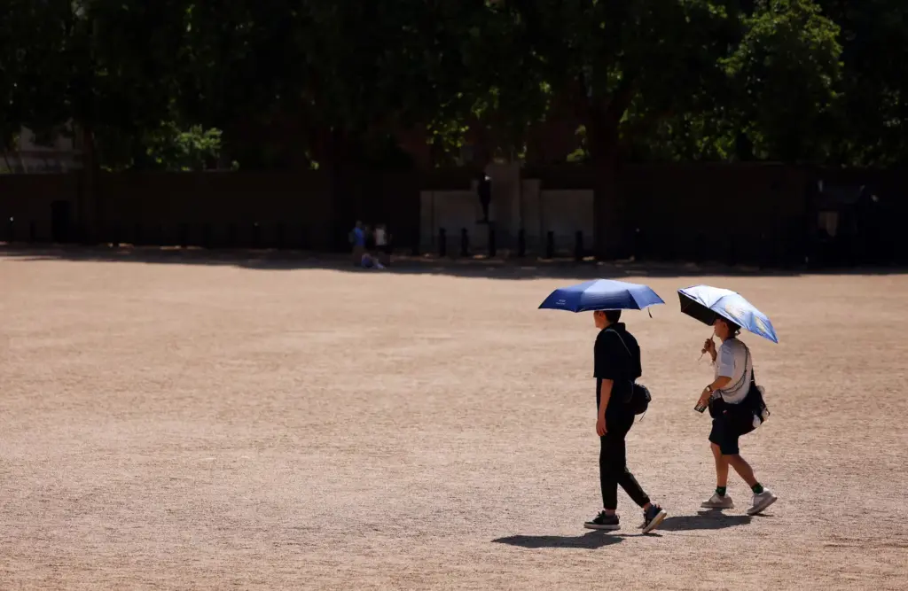 The United Kingdom declares much of the island officially in a state of “severe drought”