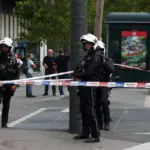 French police arrests a man after a knife attack on three women in Paris