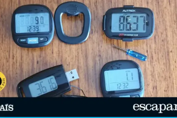 This is my favorite pedometer after trying the following four models