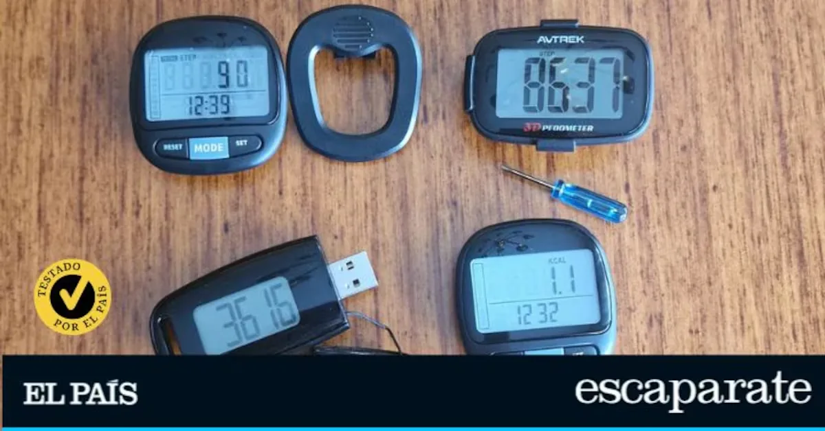 This is my favorite pedometer after trying the following four models