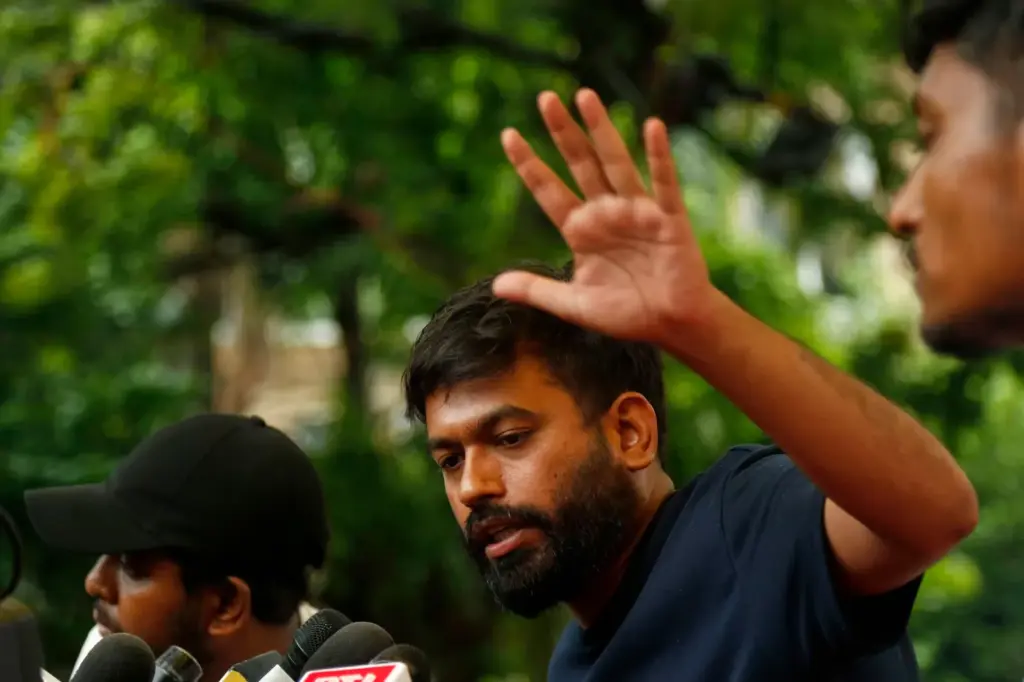 Who are the 'cockroaches' behind the massive demonstrations in India, and what do they want?