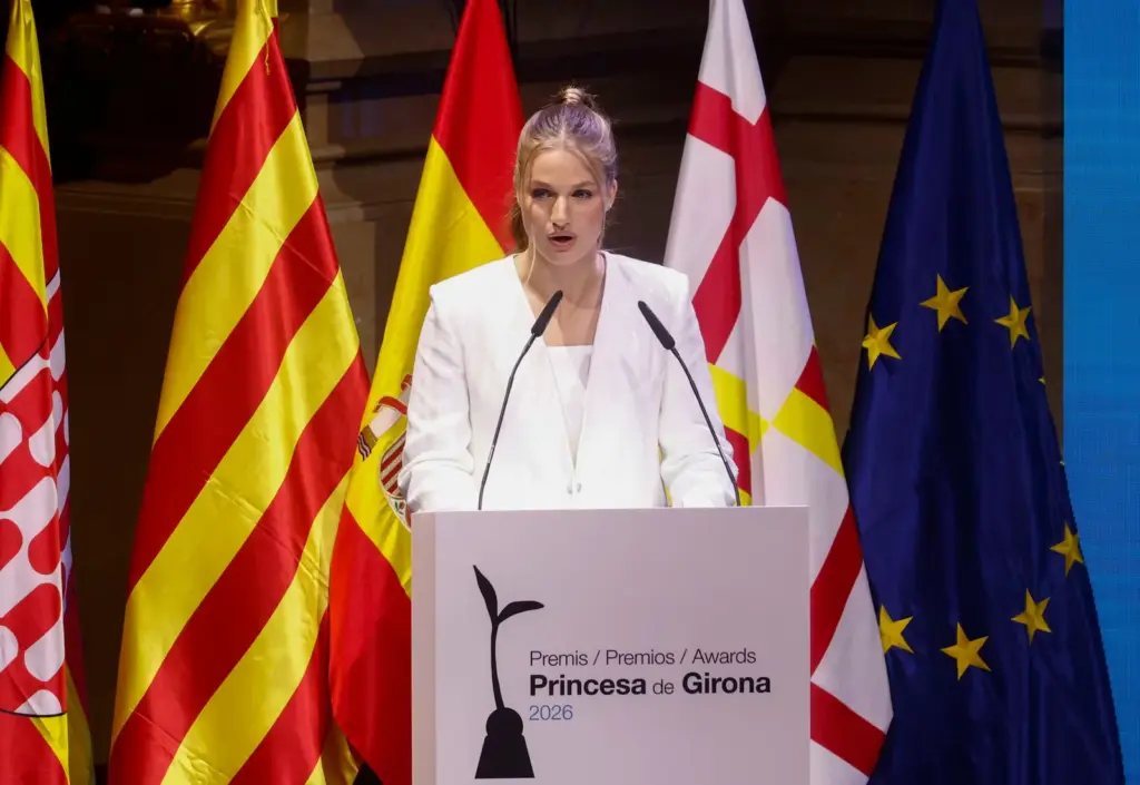 Leonor de Borbón at the Princess of Girona Awards at the Liceu: “Protect young talent when it needs it”