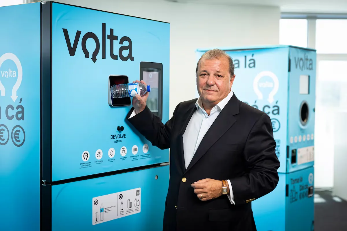 Leonardo Mathias, president of the deposit system for containers in Portugal that Spain will replicate: “It’s almost like a small bank”