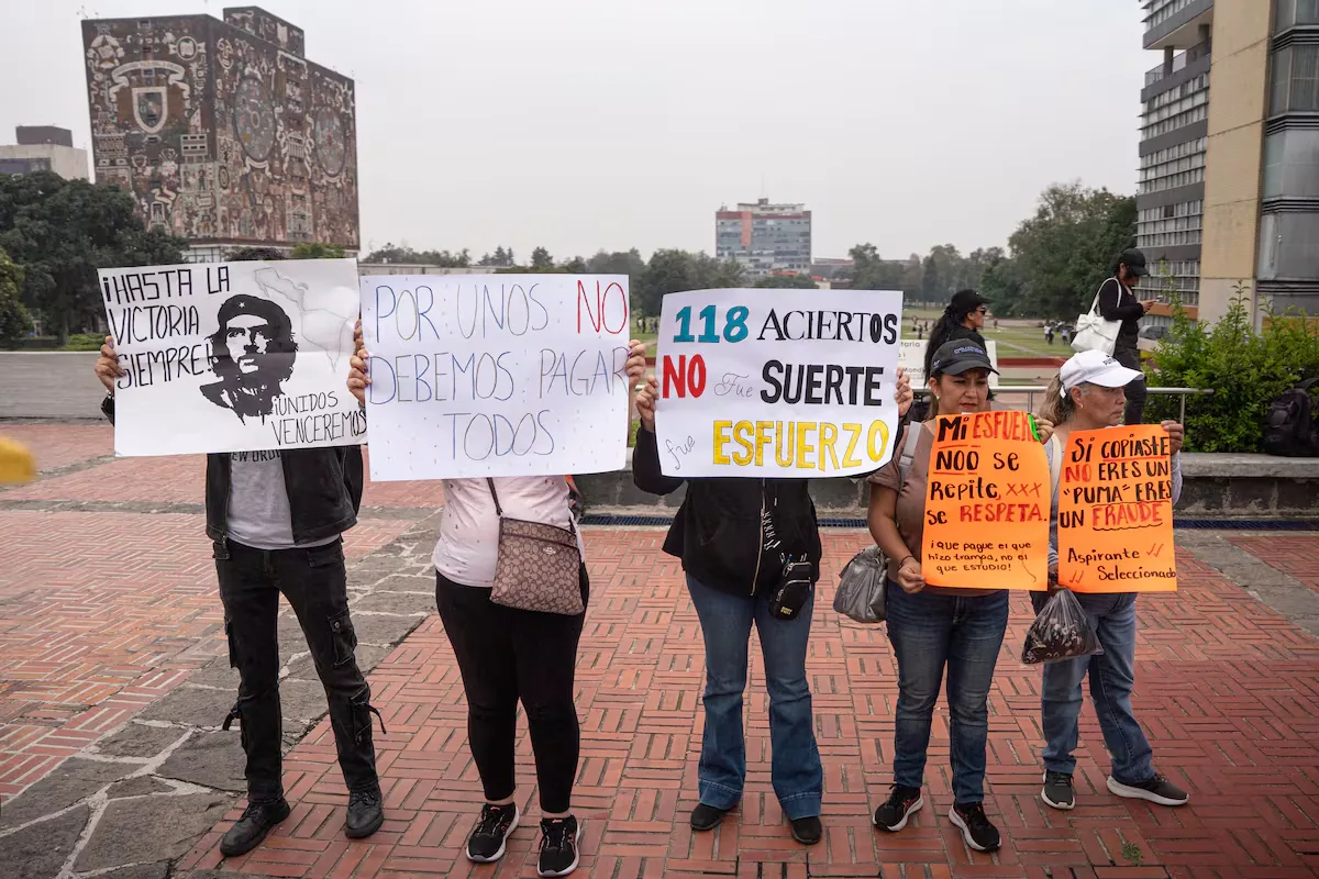 UNAM will require applicants who obtained very good results to retake the exam in person