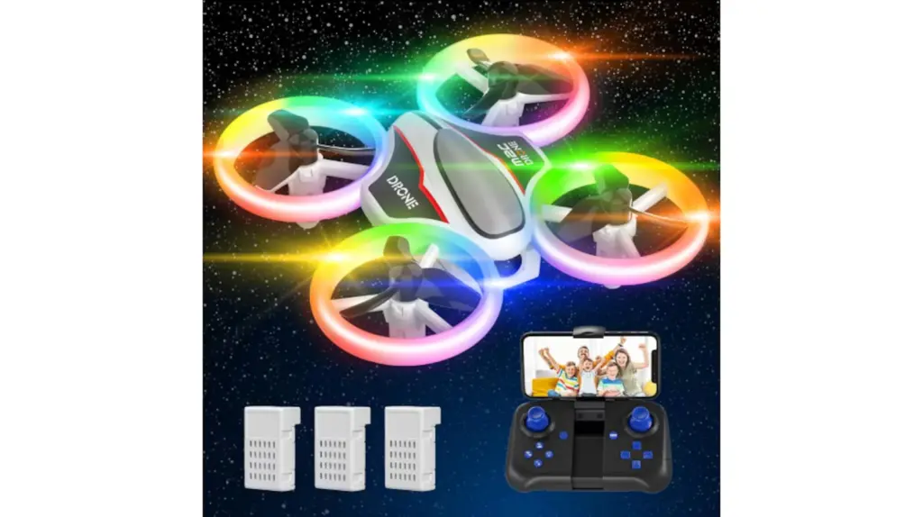 Affordable drone with additional orientation function.
