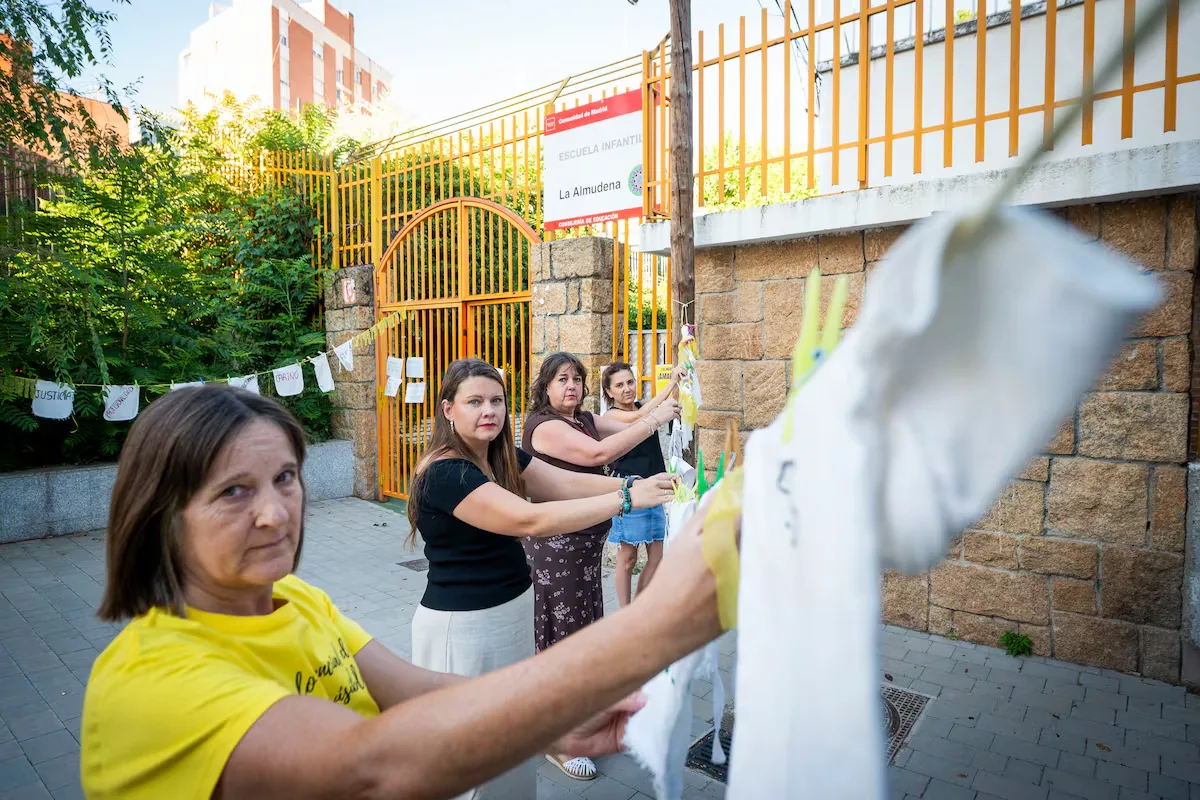 Holding out until July 31: Madrid's preschools endure three heatwaves amid dizziness and children collapsing on the floor