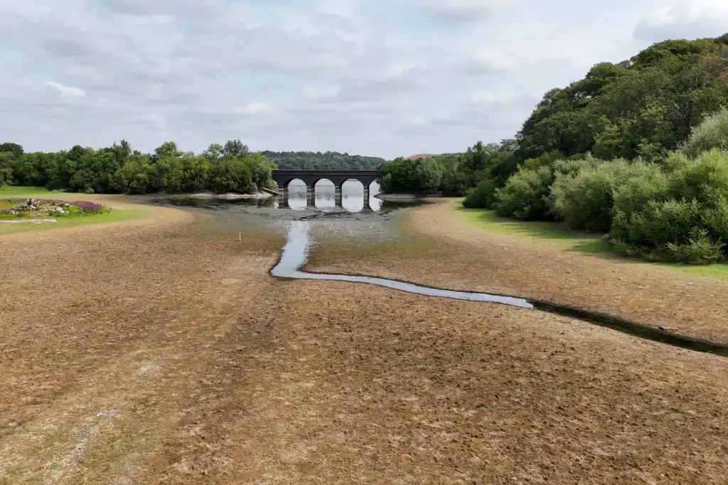 The United Kingdom declares much of the island officially in a state of “severe drought”