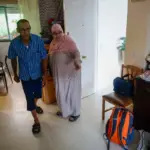 The last evacuees who left their cat behind: “For God's sake, what are you doing here? This town is supposed to be empty