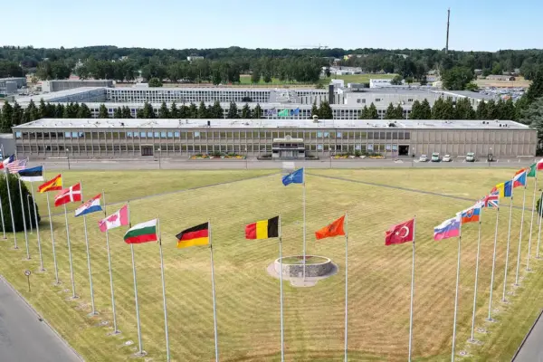 Detained at NATO military headquarters, an intern accused of espionage