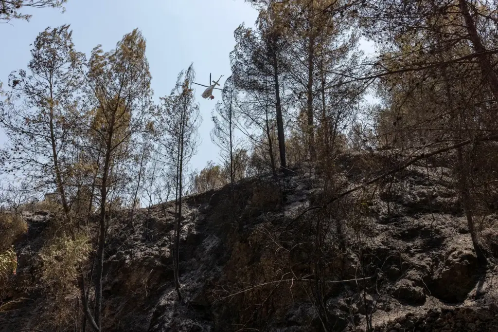 The fire in La Vall d’Uixó is considered stabilized and the evacuation of all populations is lifted after burning 9,568 hectares