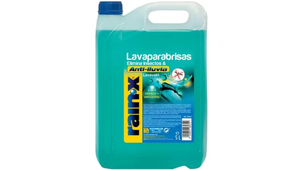 Windshield wiper fluid.