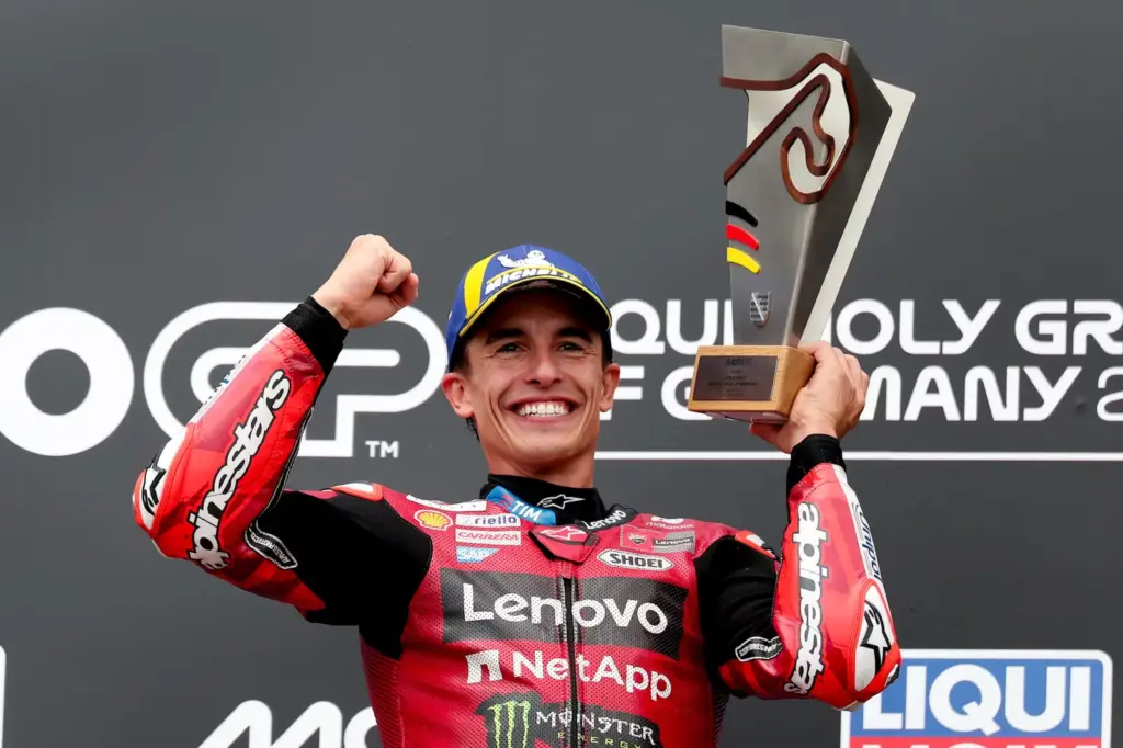 Marc Márquez is crowned at the German GP to go on vacation on the doorstep of the MotoGP leadership