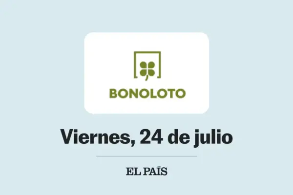 Bonoloto: check draw of Friday, July 24