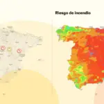 How many hectares have burned? The map of the most serious active fires
