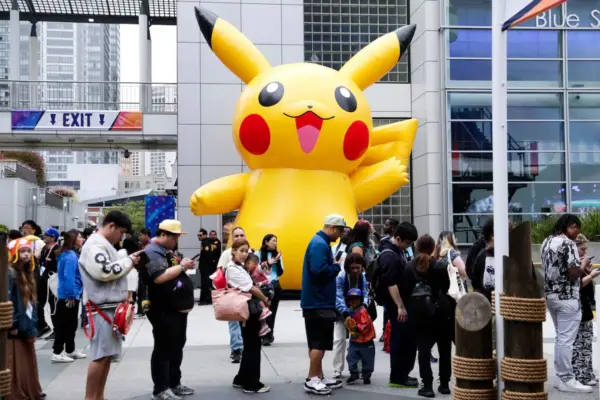 50,000 people and an army of Pikachu: Pokémon is already a city within another city