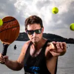Ángel Ortiz, the grandson of the inventor of beach paddles, wants to revolutionize this sport