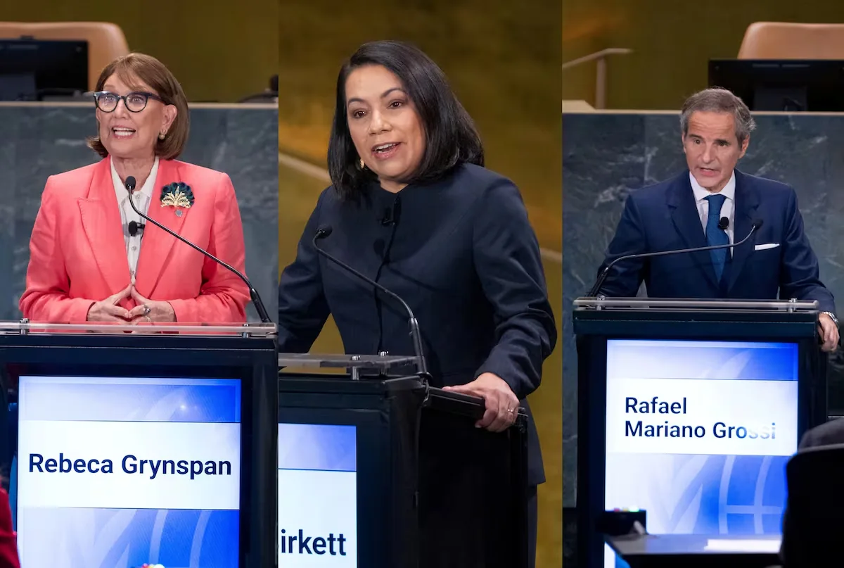The candidate from Guyana leads the second informal vote to lead the UN, followed by the one from Costa Rica