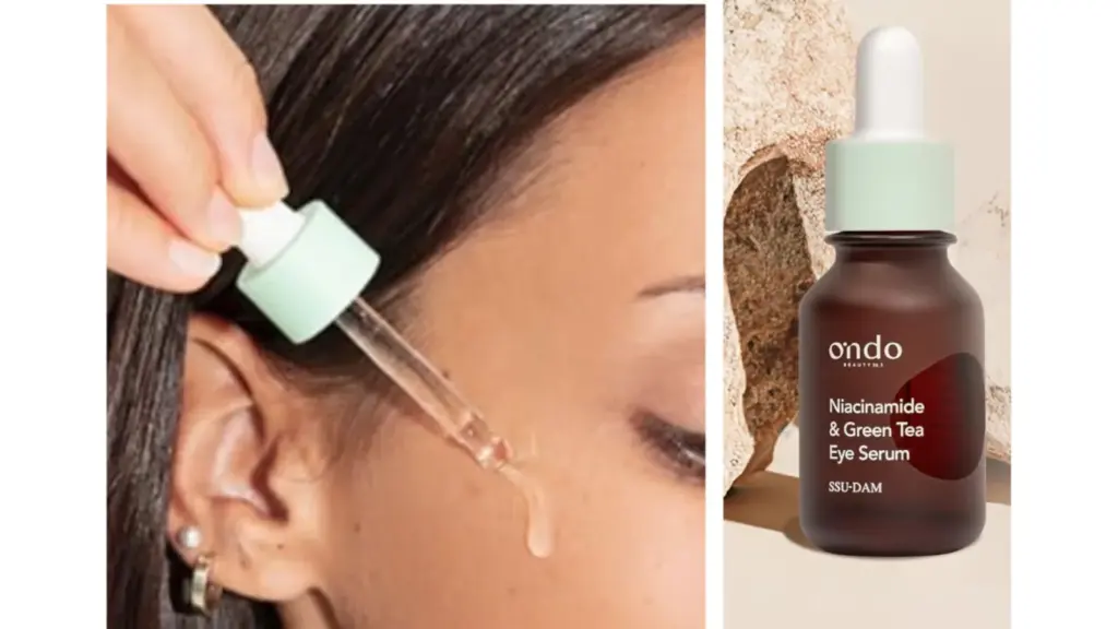 Este sérum para el contorno de ojos se aplica por la noche.