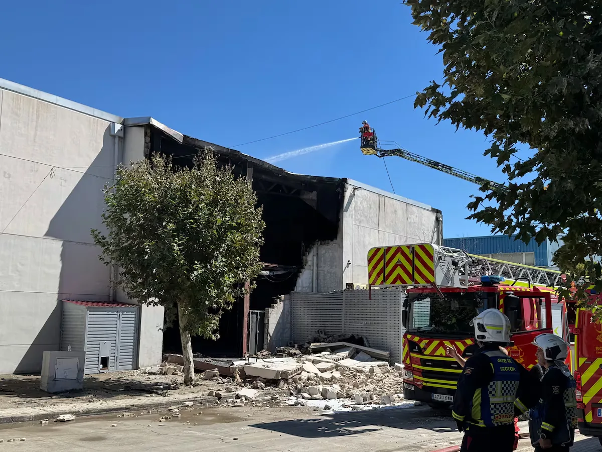 A fire burns down part of the studios where ‘MasterChef’ is filmed in Madrid