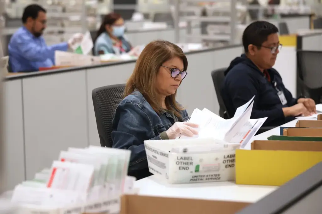 Trump's restrictions on mail-in voting get stuck in the courts