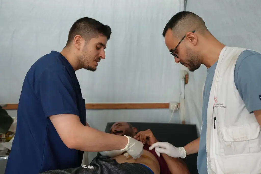 A day in Gaza: “I heard a dull noise. I immediately knew I had been hit”