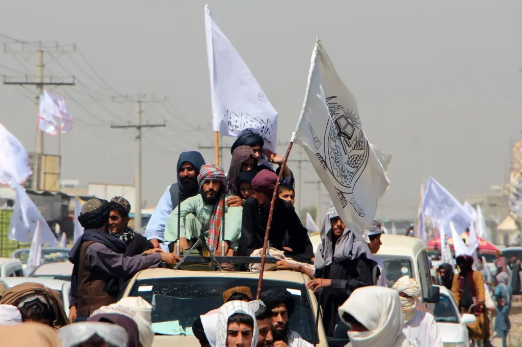 The Taliban celebrate the five years since their return to power in Afghanistan as a "great victory" over the West