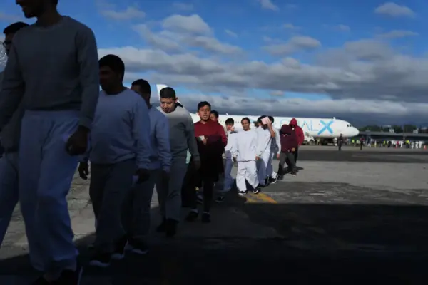 Guatemala received more than 2,000 Mexicans deported from the United States so far this year