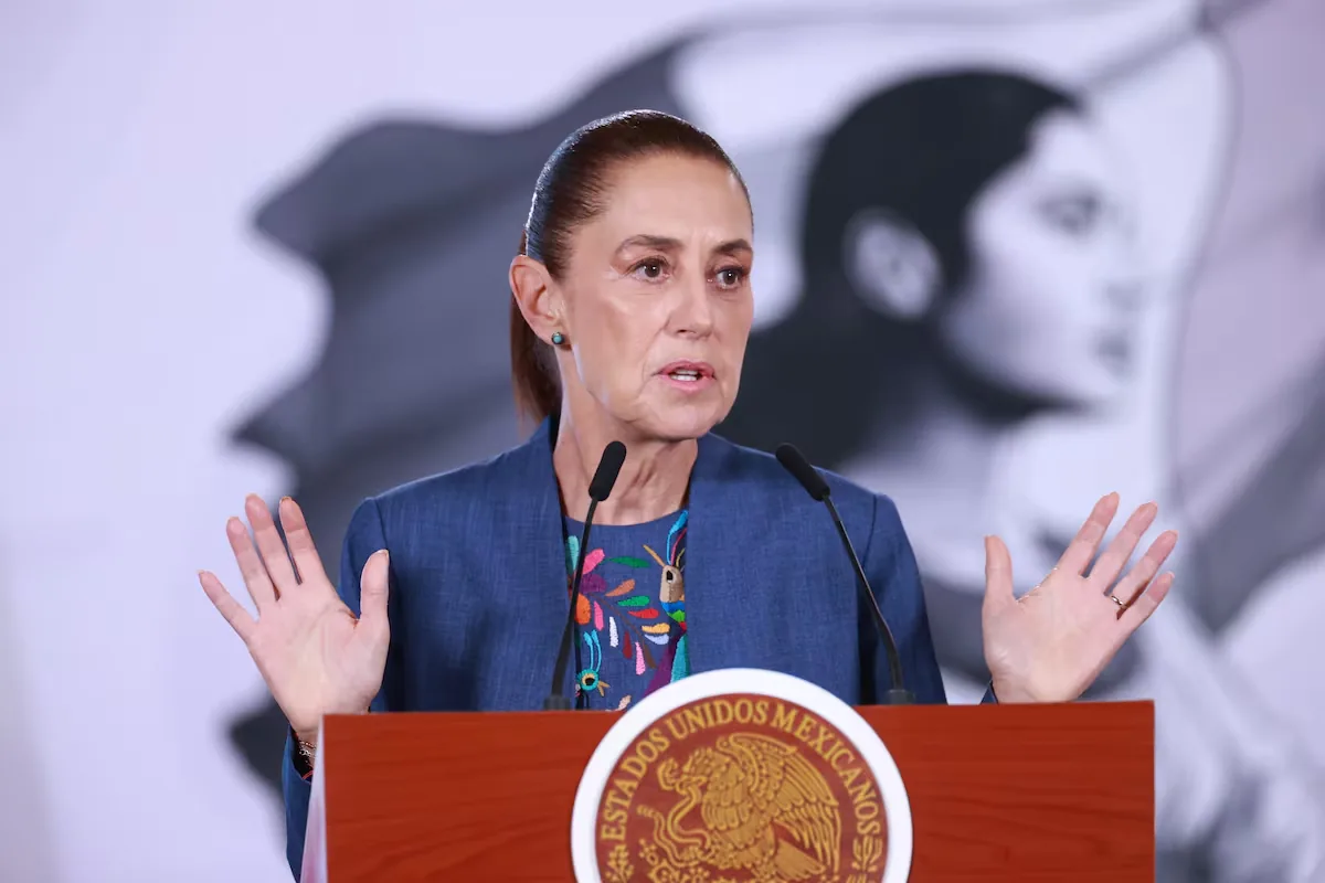 Sheinbaum assures that Colombia requests "another certification" from the Mexican Army rescuers who offer help