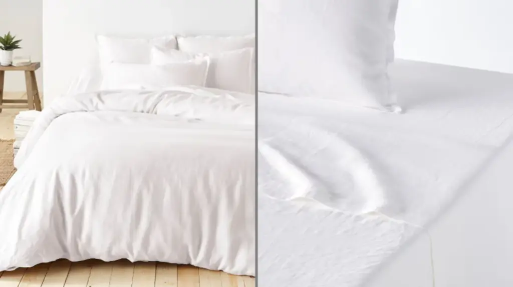 This is a highly durable linen top sheet.