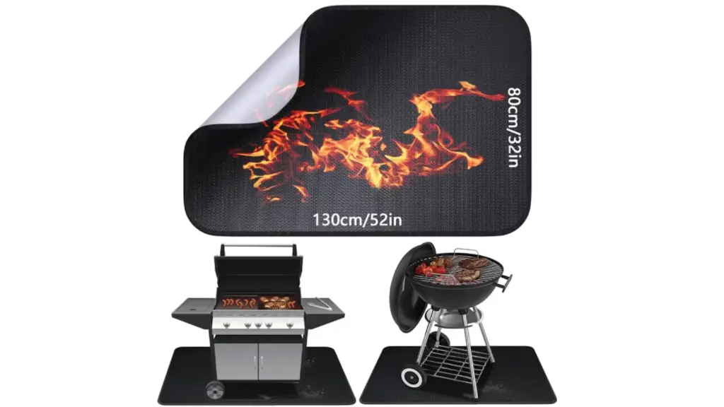 fireproof barbecue mat