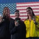 Kate Douglass makes an incredible breakthrough in the 50m freestyle record
