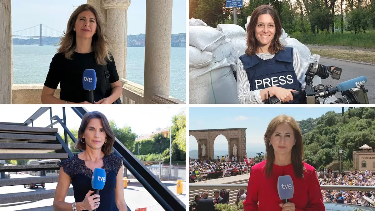 TVE stirs up its correspondents: Lara Siscar to Rome, Begoña Alegría to Lisbon and more