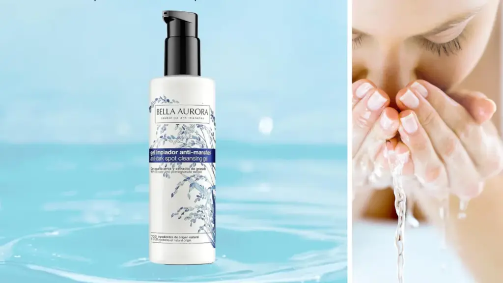 Este gel limpiador de Bella Aurora elimina todas las impurezas.