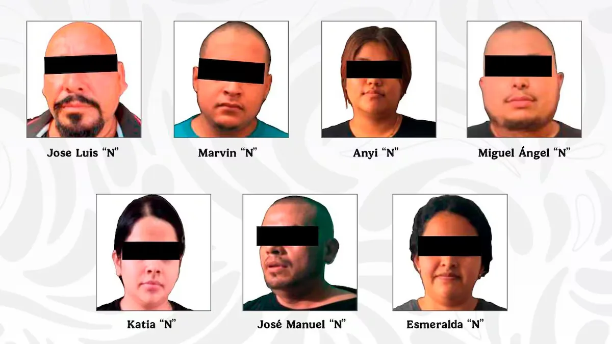 Captured X1, from the Knights Templar, along with 11 other extortionists from the avocado sector in Michoacán